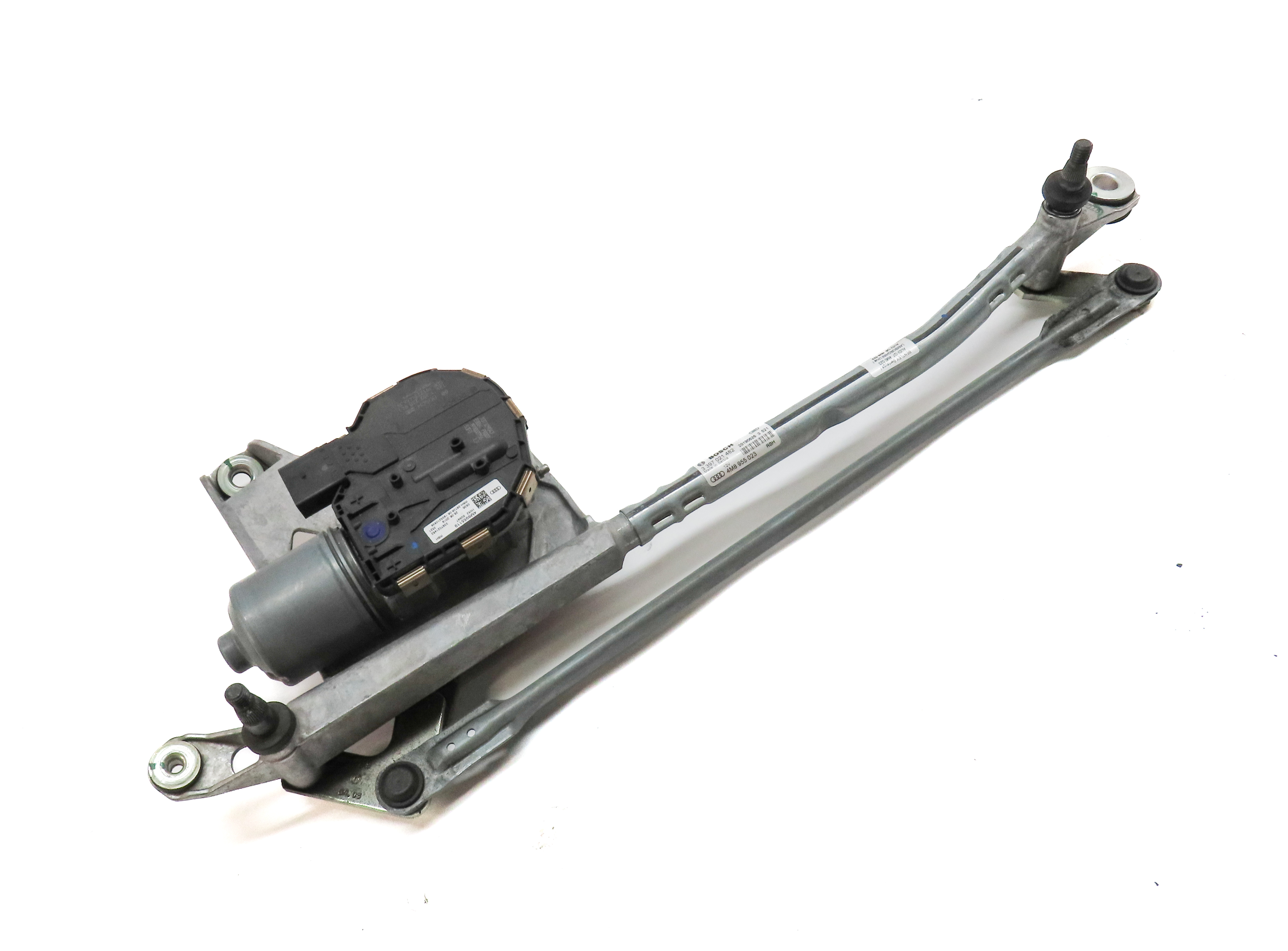 2017-2019 AUDI Q7 (4M) FRONT WINDSHIELD WIPER MOTOR w/ TRANSMISSION LINKAGE — exact item pictured